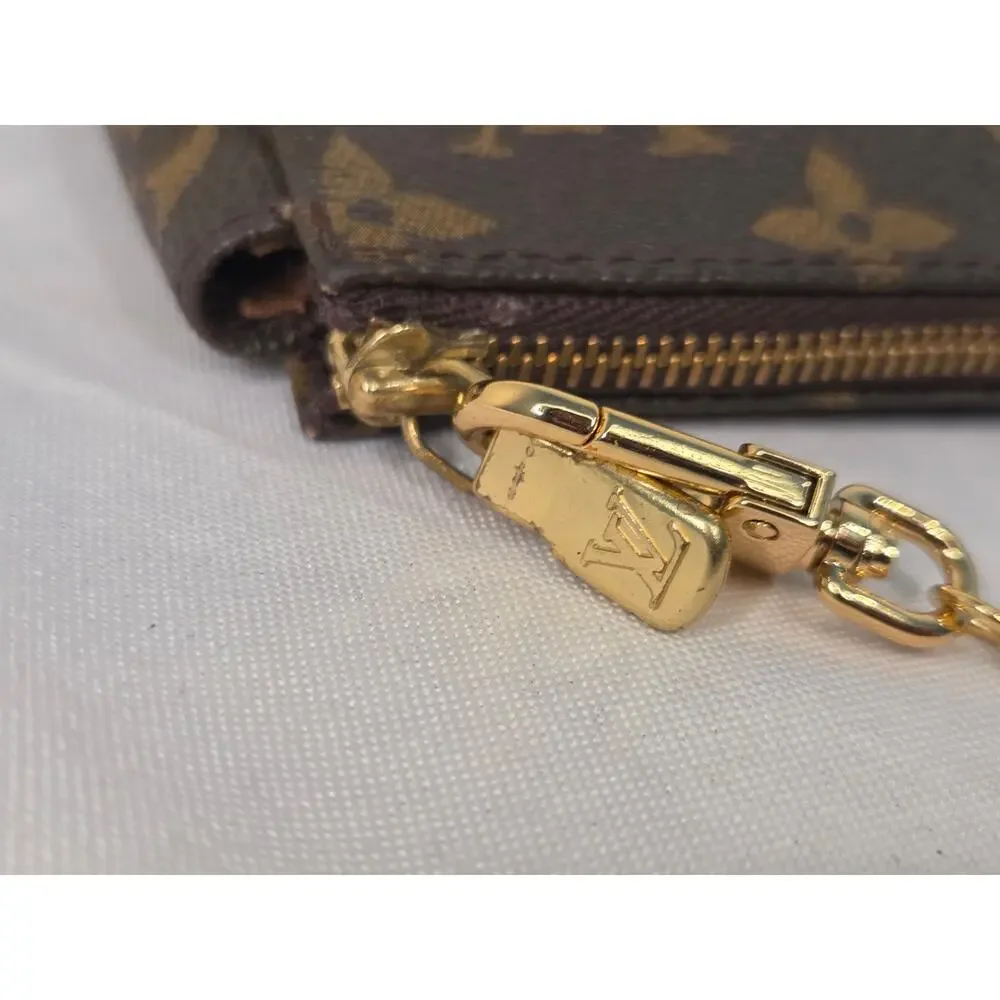 Louis Vuitton Monogram Pochette Accessoires AR1907 Shoulder Bag LV Monogram